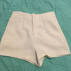 White Dress Shorts